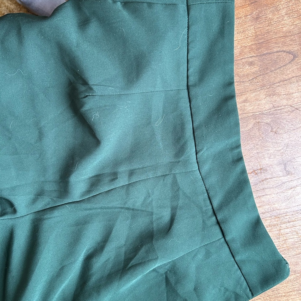 SHEIN Emerald Green Wide Leg Sailor Pants